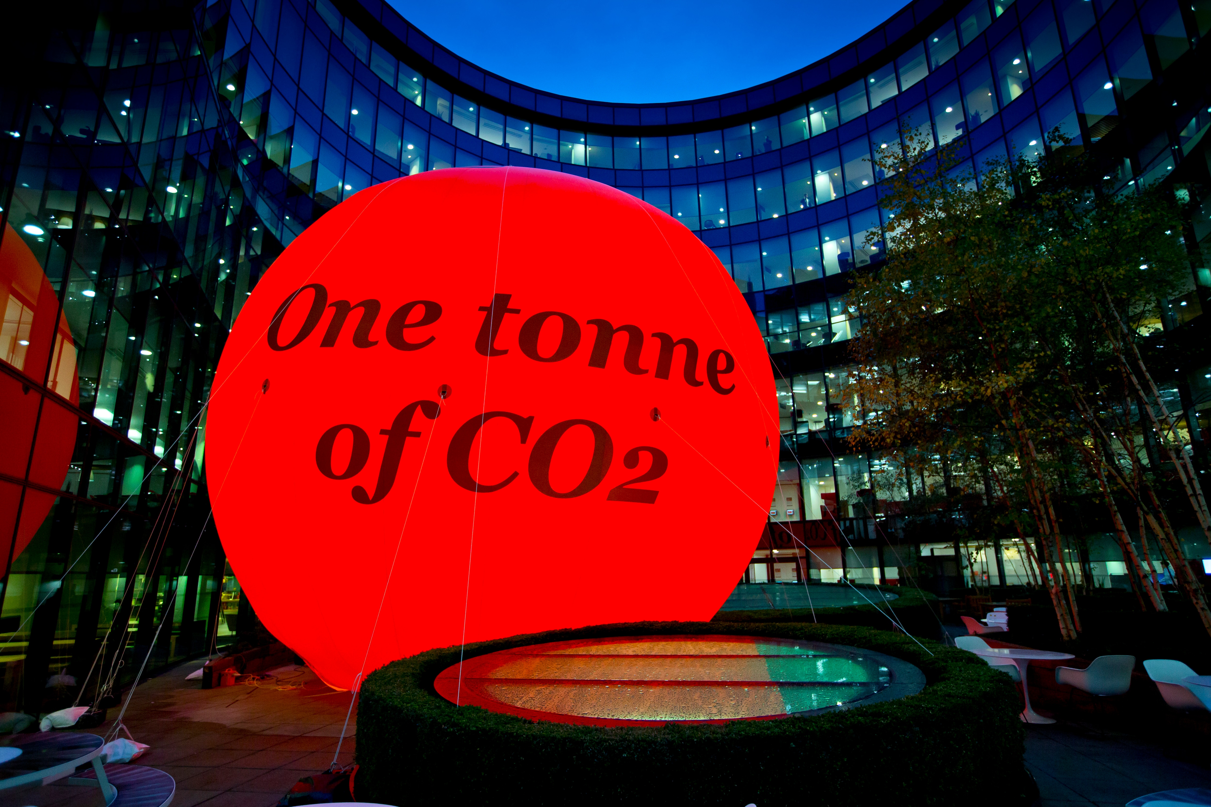 A ton of CO2