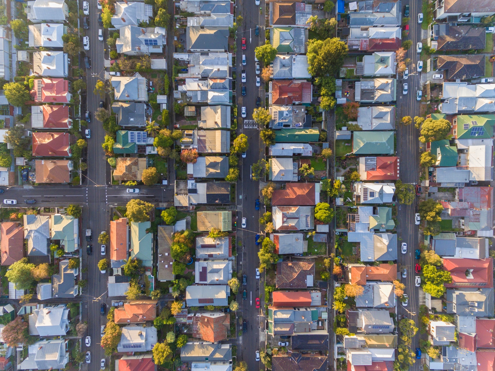 Suburban houses